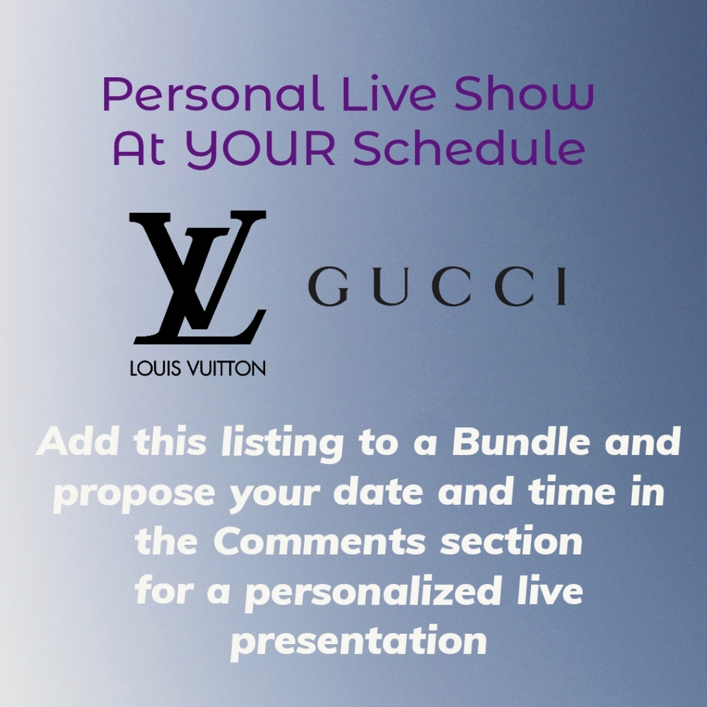 1 on 1 Personal Showing - REQUEST HERE